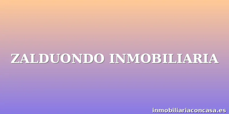 ZALDUONDO INMOBILIARIA