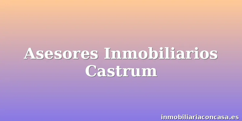 Asesores Inmobiliarios Castrum