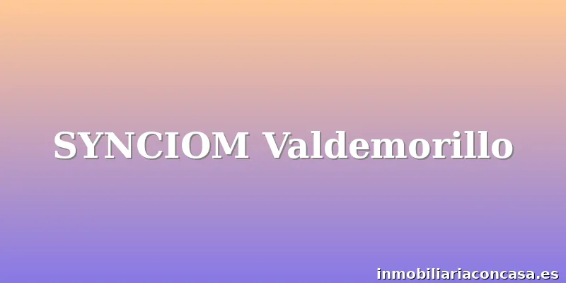 SYNCIOM Valdemorillo