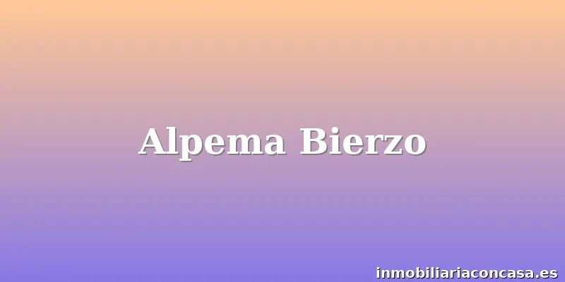 Alpema Bierzo