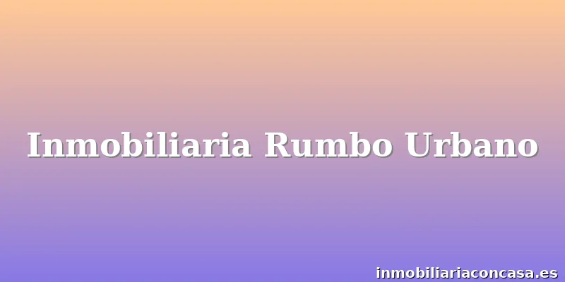 Inmobiliaria Rumbo Urbano