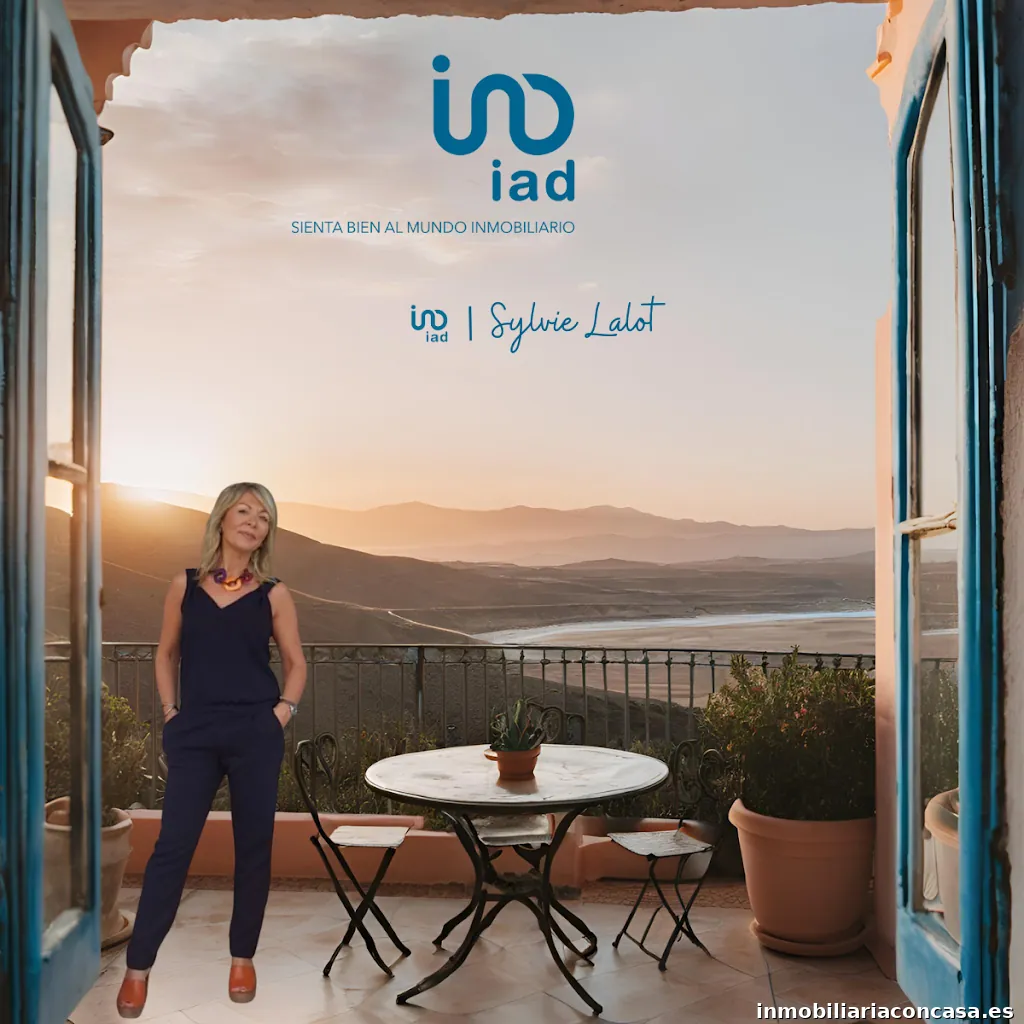 Sylvie Lalot , agente inmobiliario, coach y formadora habilitada en iad centro de formación iad