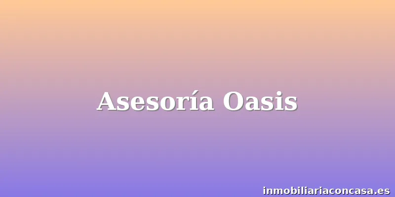 Asesoría Oasis