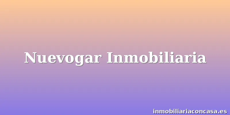 Nuevogar Inmobiliaria