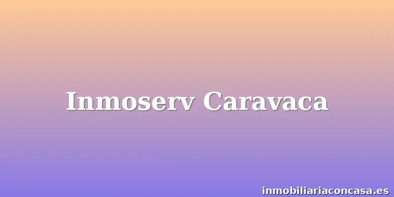 Inmoserv Caravaca