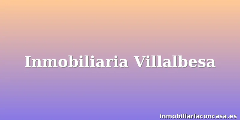Inmobiliaria Villalbesa