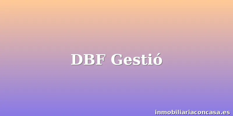 DBF Gestió