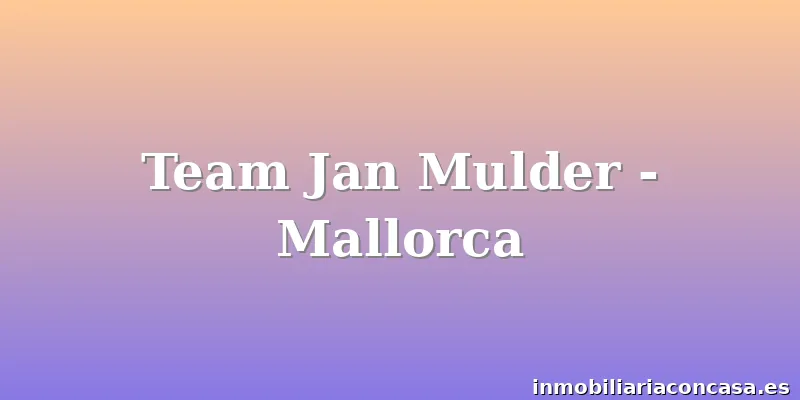 Team Jan Mulder - Mallorca