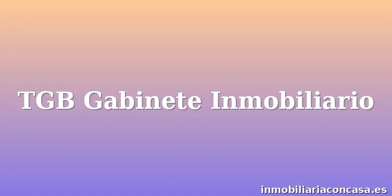 TGB Gabinete Inmobiliario
