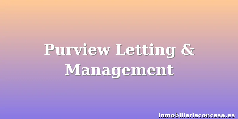 Purview Letting & Management