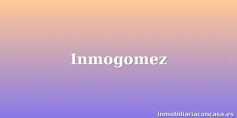 Inmogomez