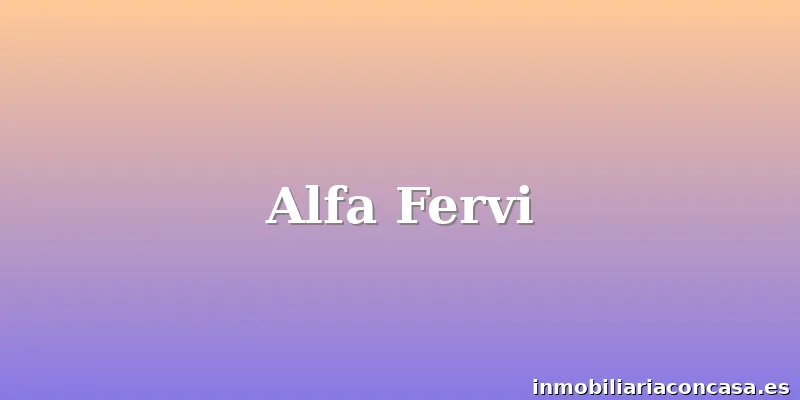 Alfa Fervi