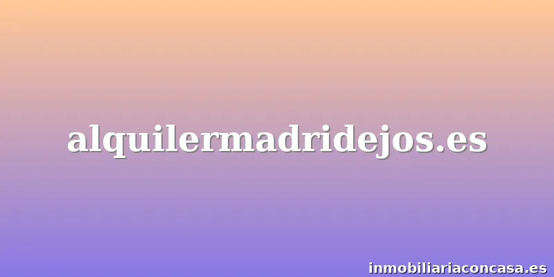 alquilermadridejos.es