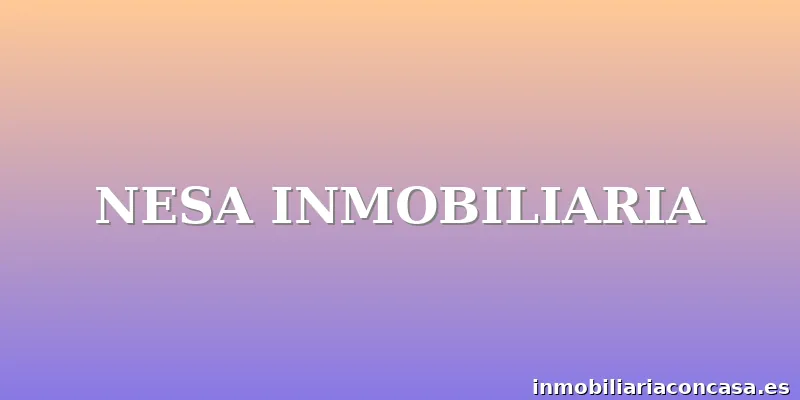 NESA INMOBILIARIA