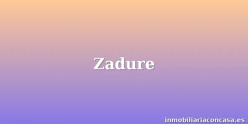 Zadure