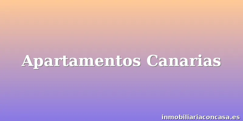 Apartamentos Canarias