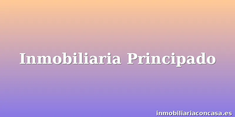 Inmobiliaria Principado