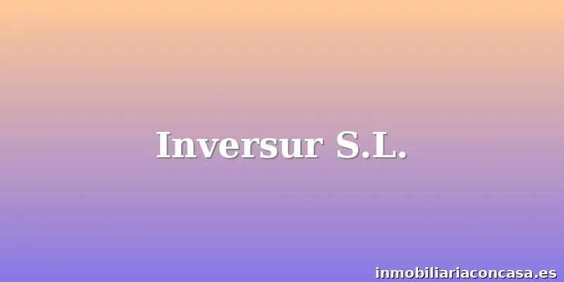 Inversur S.L.