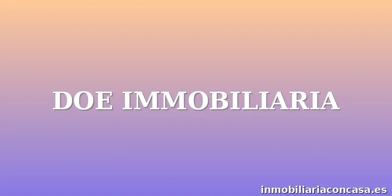 DOE IMMOBILIARIA
