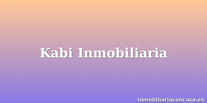 Kabi Inmobiliaria
