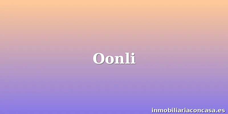 Oonli