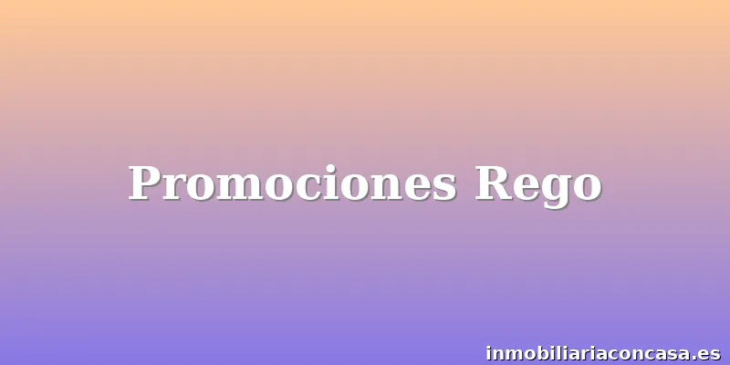 Promociones Rego