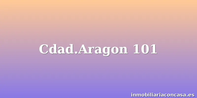 Cdad.Aragon 101