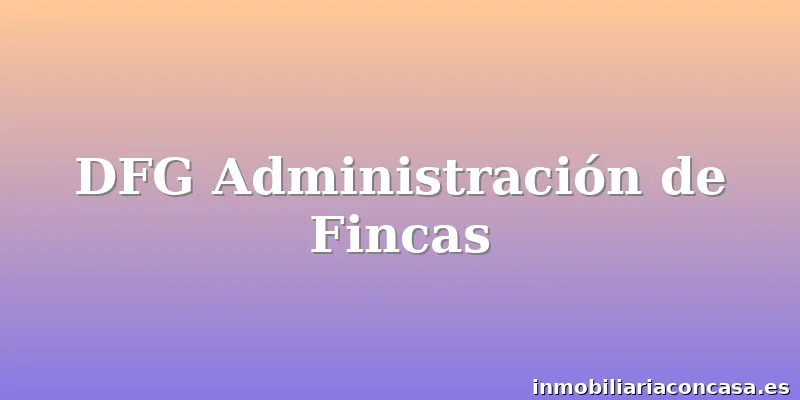 DFG Administración de Fincas