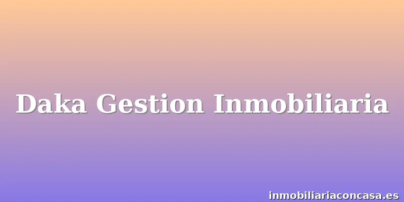 Daka Gestion Inmobiliaria