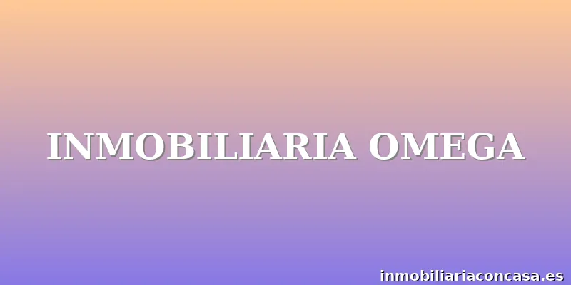 INMOBILIARIA OMEGA