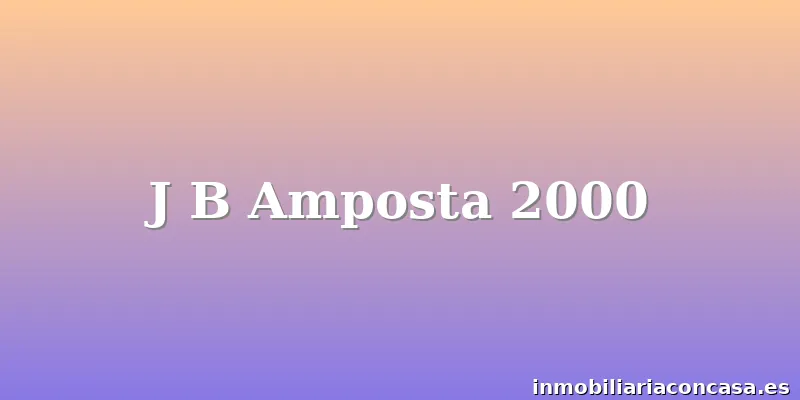 J B Amposta 2000