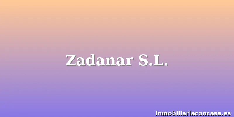 Zadanar S.L.